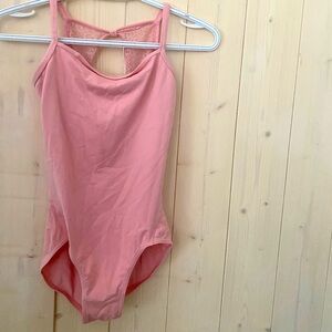 Pink leotard| size:small| like new|